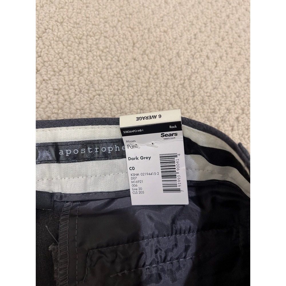 apostrophe women dress‎ pants size 6 new with tag - Picture 3 of 9